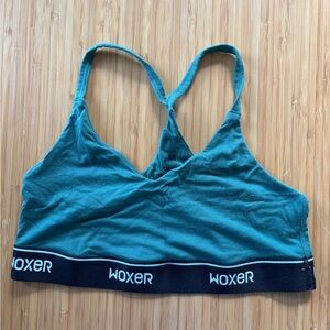 Woxer Olive green and  Black Bralette